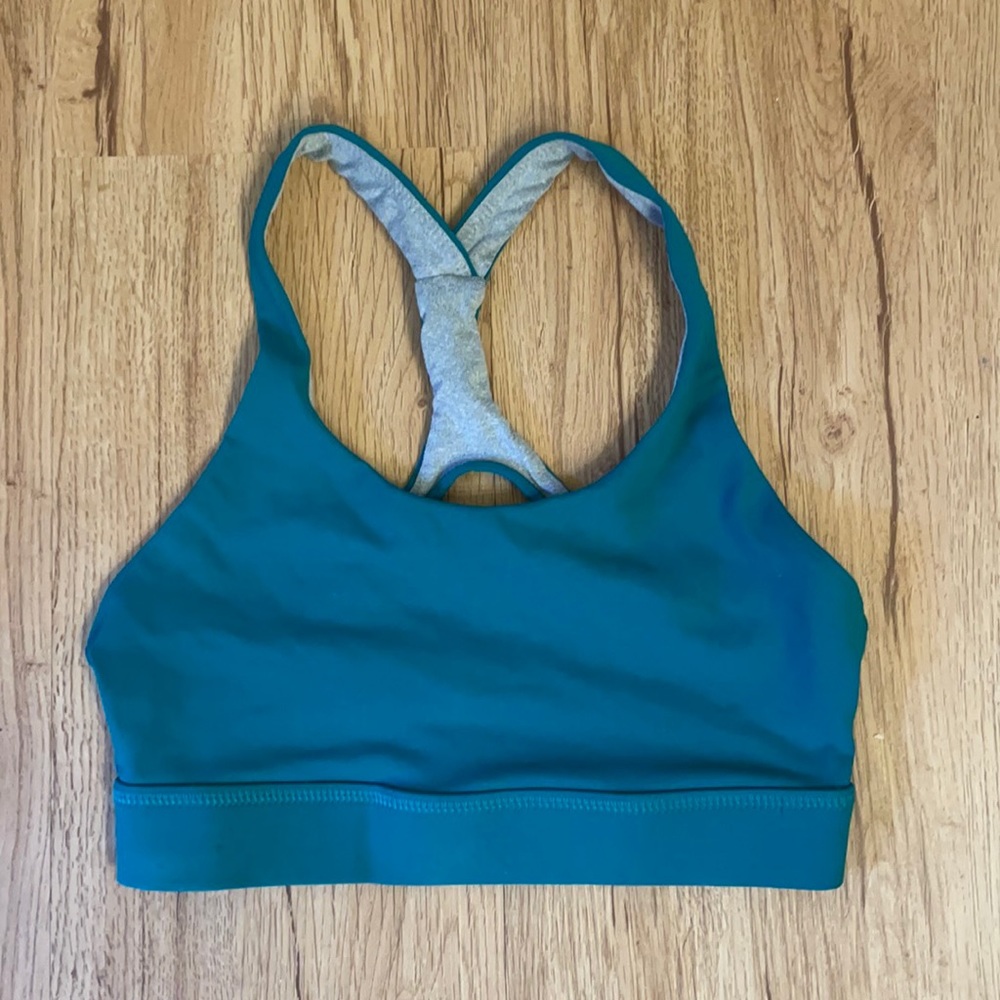 Teal Born Primitive sports bra